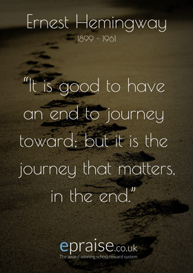 Ernest Hemingway Poster